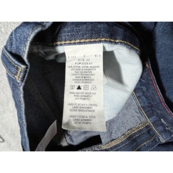 NWT Tommy Hilfiger Size 22 Plus Classic Boot Light Weight Denim Jeans 45x34 - Picture 7 of 12